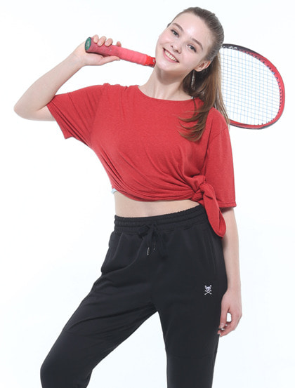 TFA2032 루즈핏 사이드슬릿 테니스복티셔츠