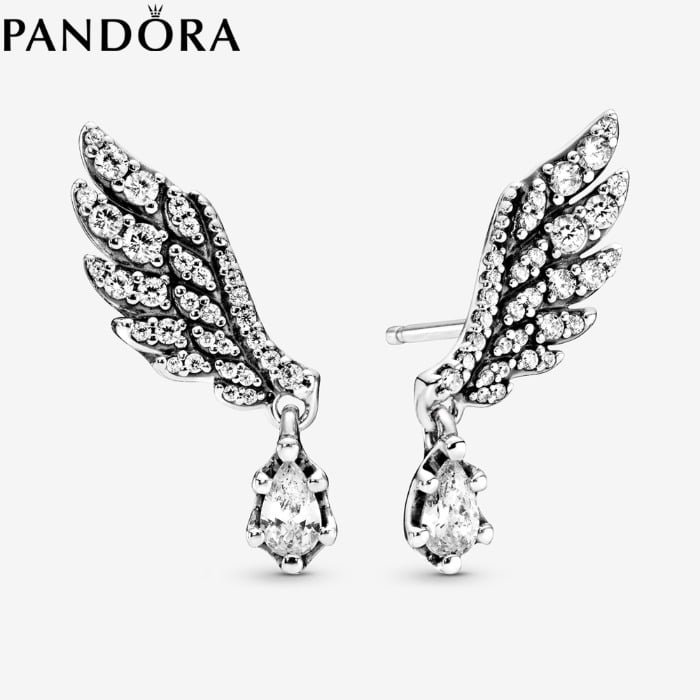 PANDORA 판도라 흔들리는 천사의날개 귀걸이 298493C01