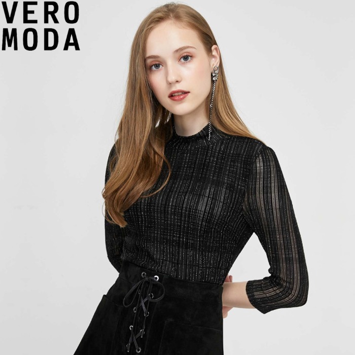 VERO MODA 실크시르루 슬림핏 셔츠 320130510